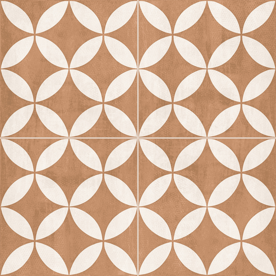 Milan Ornamenti Brown 40x40